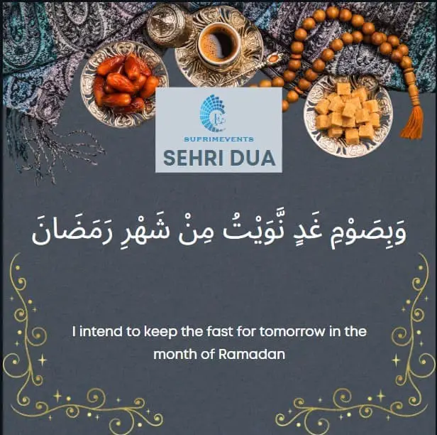 Sehri Dua