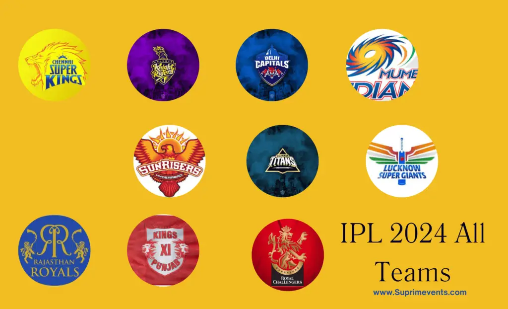 IPL 2024 All Teams